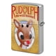 thumbnail image 1 of Rudolf el de la nariz roja-theme Copper Metal Lighter Shell, Premium Replacement Refillable Lighter Case with Durable Metal Construction, Compatible with Zippo and Most Standard Lighter Models, 1 of 6