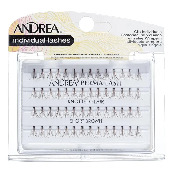 Pestañas En Racimo Andrea Extensiones Short Corto Negro 1 cm