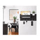 thumbnail image 3 of Portallaves Belug Organizador Perchero Repisa Moderno De Pared negro, 3 of 5