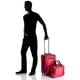thumbnail image 4 of Juego de equipaje Rockland Fashion Softside Upright de 2 piezas, rojo, 4 of 8