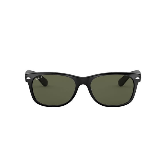 Gafas de sol Ray-Ban RB2132 New Wayfarer Square 55mm negro/verde