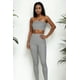 thumbnail image 2 of Conjunto De Top De Tubo Y Leggings Acanalados, 2 of 5