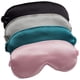 thumbnail image 1 of Máscara para dormir LERSVICVIL, paquete de 4 fundas de seda para mujeres y hombres, 1 of 6