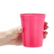 thumbnail image 3 of Vasos Stadium Blue Panda, 24 unidades, 473 ml, plástico rosa intenso, 3 of 5