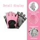 thumbnail image 3 of Guantes de entrenamiento transpirables, guantes de levantamiento de pesas sin dedos para gimnasio, para mujeres y hombres., 3 of 3
