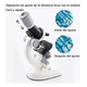 thumbnail image 4 of Kit De Ciencia Para Niños Belug Microscopio Juguete Educativo  Blanco con negro, 4 of 5