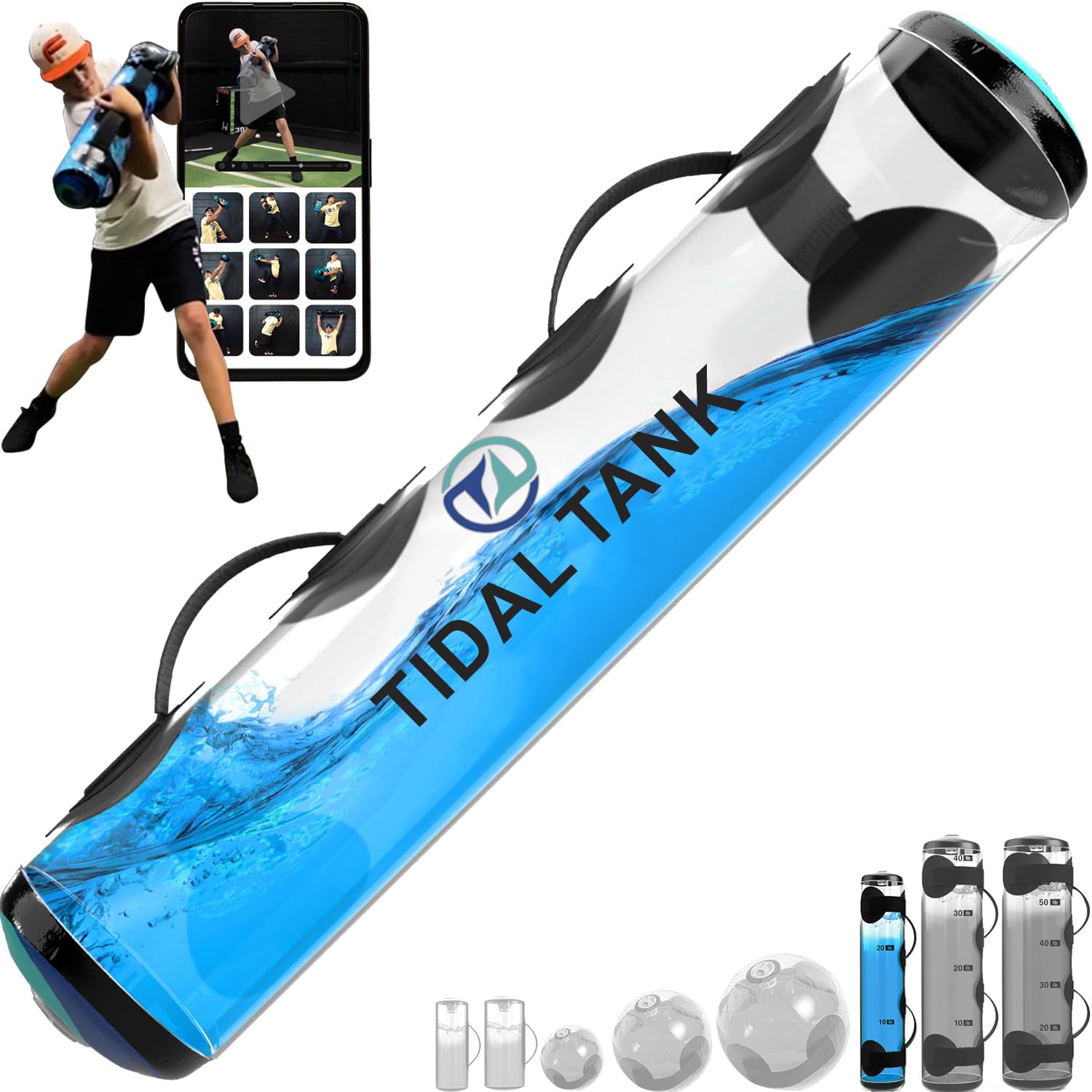 Water Sandbag Tidal Tank Slim Aqua Bag, Bolsa De Entrenamiento