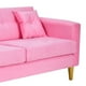 thumbnail image 4 of Sofa New Retro 3c Felpa 01 Rosado, 4 of 6