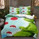 thumbnail image 1 of Grin-ch 3 Pcs Comforter Set with 2 Pillowcases,Grinc-h Bedding Set Sheet Set for Kids Adults,All Season Lightweight, 1 of 5