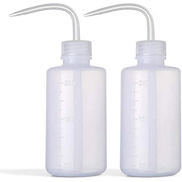 Botella Lavadora 2 Piezas 250 Ml Plástico Flexible