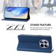 thumbnail image 3 of Funda Billetera con Soporte para Xiaomi Redmi Note 15 Pro Plus 5G Bloqueo RFID Plegable Azul, 3 of 6