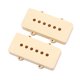 thumbnail image 3 of 2 Piezas 6 Agujeros Guitarra Eléctrica Pickup Cover P90 Shell Repuestos DIY Partes 52mm, 3 of 5