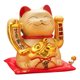 thumbnail image 1 of Gato Fortuna Maneki Neko Doble Pata Éxito Negocios ALJ, 1 of 3