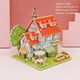 thumbnail image 1 of Children's Puzzle DIY 3D Puzzle Toy Paper And EPS Foam Board Children's And Adults' Interesting And Creative DIY Toy Model Making Kit Children's Toy Girls And Boys. Villa Series (garden Villa), 1 of 3