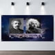 thumbnail image 2 of Einstein Fondo Temático Pancarta Suministros de Decoración para Fiesta de Cumpleaños, Decoración de Fondo de Fiesta Personalizado,150x90cm, 2 of 6