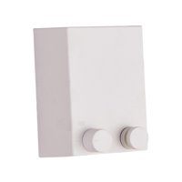 Magideal - , Tendedero Retráctil Para Secado De Ropa, Telescópico, Ahorro De Espacio, Con Hebilla Antiapagado En Forma De U, Soporte De Pared Duradero Para Balcó Blanco