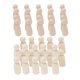 thumbnail image 4 of 40 Piezas 55 Mm En Blanco DIY Madera De Madera Mu?ecas De Clavija Pastel De Boda Topper Artesanía, 4 of 6