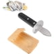 thumbnail image 1 of Abrazadera para abrir ostras, abrazadera para ostras, soporte para abrir ostras, juego de cuchillos para abrir ostras, herramienta para abrir ostras, herramientas para mariscos, protector de madera pa, 1 of 7