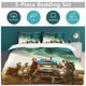 thumbnail image 5 of x609 Ghostbusters Bed Duvet Cover Microfiber Bedding Sets 3D Printed Lightweight 3 Piece Comforter Sets, 1 Duvet Cover And 2 Pillow Shams for Kids Boys Girls 90"x90" jn609, 5 of 5