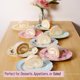thumbnail image 5 of Platos Brew To A Tea de 20 cm con diseño floral – Pack de 8 en tonos pastel, 5 of 7
