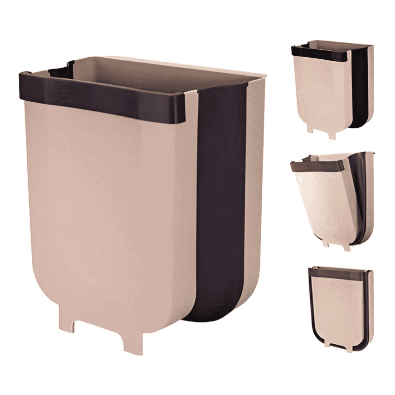 Genérico - Basurero Plegable Multiuso, Colgante Cocina