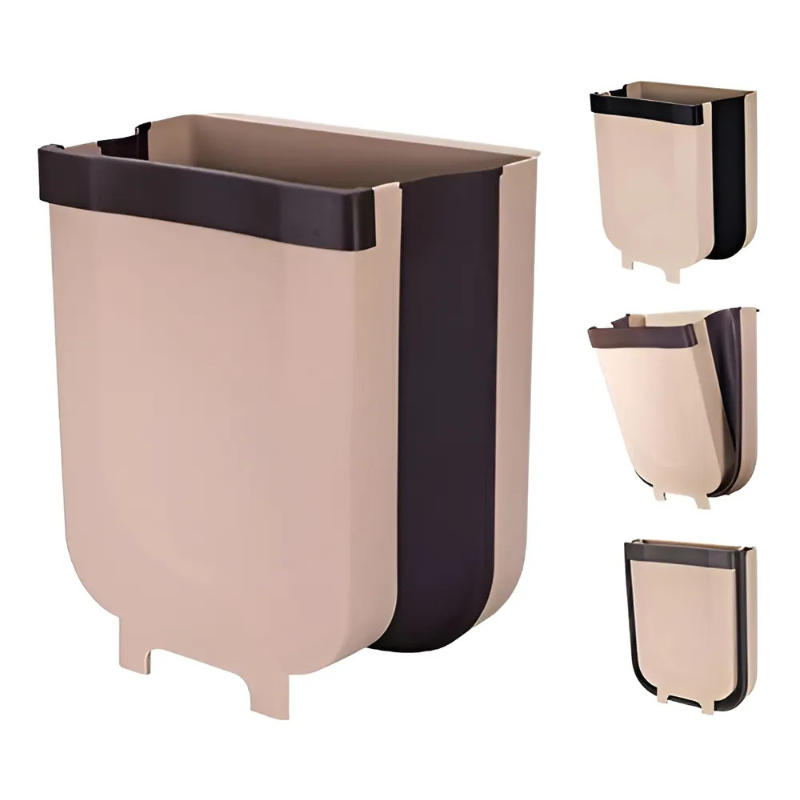Genérico - Basurero Plegable Multiuso, Colgante Cocina