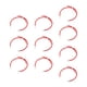 thumbnail image 3 of Pulsera Deslizante de Nailon Ajustable de 10 Hebras Que Hace Una Pulsera de Cordón Trenzado de 8,9 Pulgadas (22,5 Cm) , Rojo Argenta, 3 of 5