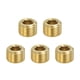 thumbnail image 1 of Uxcell 5Pcs 1/8" Macho BSP Tapón de Tubo Enchufe de Rosca Hexagonal Interna Tapones de Tubo de Latón, 1 of 7
