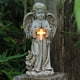 thumbnail image 1 of Estatua de ángel de resina con luz solar para jardín Rezpuao, 31 cm, 1 of 8