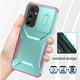 thumbnail image 4 of Funda Resistente para Samsung Galaxy A35 5G con Tapa Deslizante y Protección Militar Verde, 4 of 5