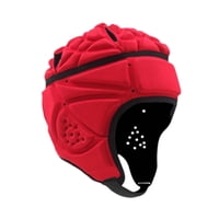 Ioensy - Casco De Rugby, Equipo De Protección, Casco Transpirable Para Deportes, Lanzador De Béisbol, Rojo