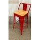 thumbnail image 2 of Taburete Tolix Rojo Wood 66cm, 2 of 3