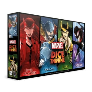 Delirium - Dice Throne Marvel Caja 1 (Bruja Escarlata, Thor, Loki Y Spider-Man)