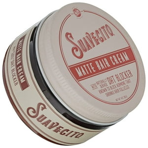 Crema Para El Cabello Suavecito Pomade Matte Con Bloqueador Dht Para El Recrecimiento Del Cabello