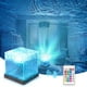 thumbnail image 1 of Proyector de luz de olas del océano Northern Lights, lámpara de agua con llama giratoria gradual de 16 colores, luz nocturna de olas con control remoto para oficina, bar, restaurante, proyector subacu, 1 of 6