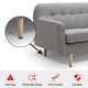 thumbnail image 4 of Protectores antideslizantes para muebles Yelanon, 42 piezas, para patas de muebles, 4 of 6