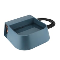 Ioensy - Cuenco De Agua Calentado Para Perros Y Gatos Dispensador De Agua Para Mascotas Al Aire Libre De 68 Oz