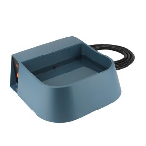 Ioensy - Cuenco De Agua Calentado Para Perros Y Gatos Dispensador De Agua Para Mascotas Al Aire Libre De 68 Oz