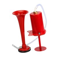 Magideal - Accesorios De Campana De Bicicleta De Bicicleta Huads, Campana De Advertencia, Tosta, Altavoz Para Bicicletas De Ocio Bicicletas De Montaña Vehículos Rojo