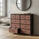 thumbnail image 3 of Cómoda Cajonera con 10 Cajones Anshan Relan Simil Madera y Metal, 3 of 8