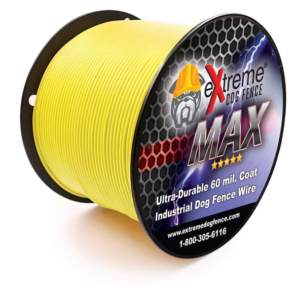Cerca eléctrica para perros Extreme Dog Fence 500 pies (152 m) 14 calibre 60 mil