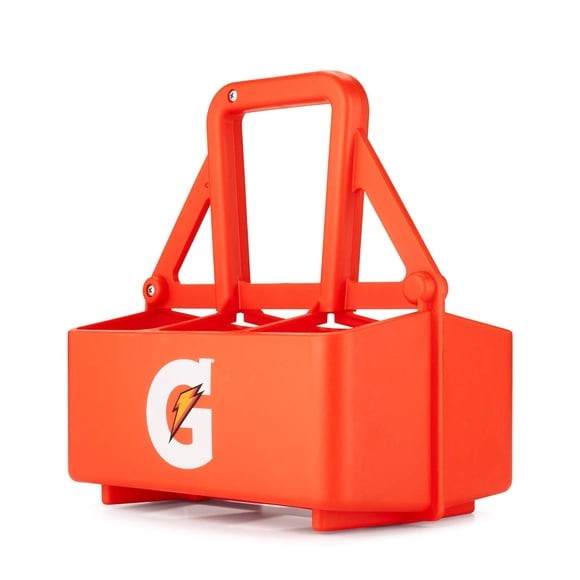 Portabotellas Gatorade, paquete de 6 unidades, Squeeze Team Equipment, color naranja