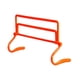 thumbnail image 5 of Vallas de agilidad, obstáculos ajustables, juego de barras de salto, equipo de entrenamiento de velocidad para correr, fútbol, ​​interior y exterior, naranja, 5 of 5