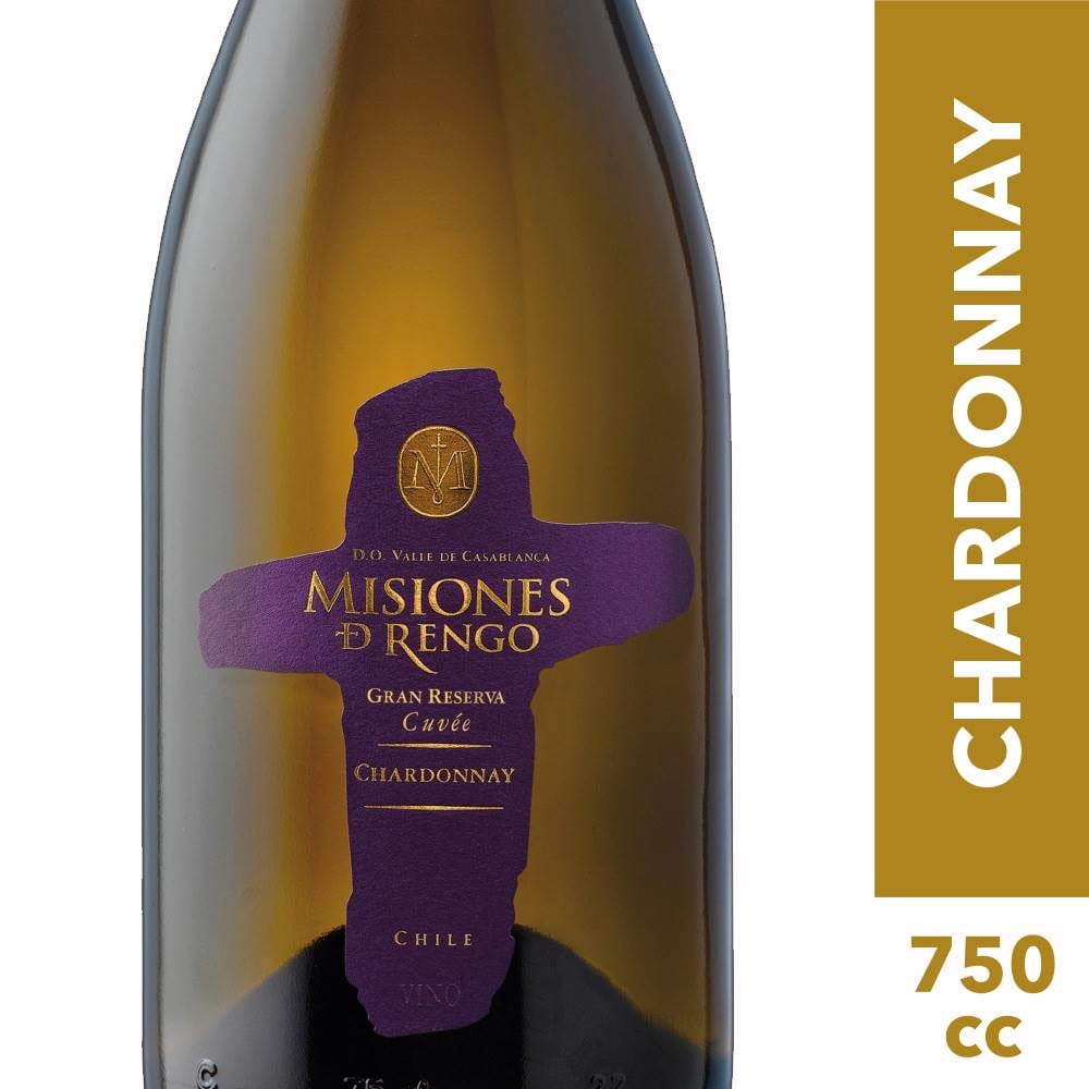 Vino Misiones De Rengo Cuvée Gran Reserva Chardonnay 750Cc
