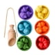 thumbnail image 2 of Bolas de arcoíris en tazas, juguete Montessori, juego clasificador de madera, juego de clasificación de colores, clasificación y conteo de colores par, 2 of 5