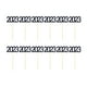 thumbnail image 2 of 12 Piezas 2023 Cupcake Topper Glitter Para Decoración De Fiesta Suministros Temáticos De Cumpleaños Negro, 2 of 5