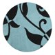 thumbnail image 1 of Alfombra Redonda Amigo Turquesa160x160, 1 of 6