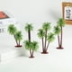 thumbnail image 2 of suxuMhao Árboles de Coco Artificiales, 10 Piezas 4in Mini Árbol de Coco Falso, Verde Oscuro+marrón, Árbol Modelo de Escena, Árbol Modelo de Mesa de Arena, Árboles Falsos, Árbol Simulado, Mini Árbol, 2 of 5