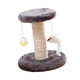 thumbnail image 5 of Poste rascador para gatos, marco de escalada de sisal para gatos en interiores, lindo poste rascador interactivo de sisal para gatitos, decoración del Gris, 5 of 5