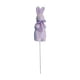 thumbnail image 1 of Estaca De Conejo De Pascua Para Jardín, Creativa Y Bonita Estatua De Conejo Para El Jardín Trasero De Casa, Color Morado, 1 of 5